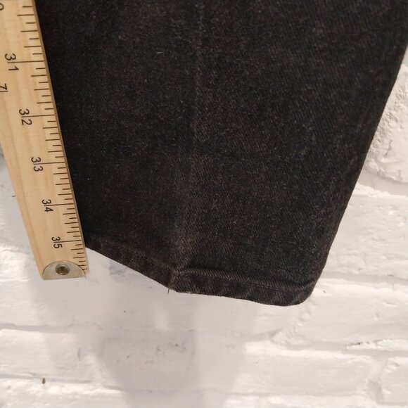 Vintage Rockies Jeans Womens 15/16 Black W31x L35 Tall Yoke Western Cowgirl USA - Picture 10 of 13